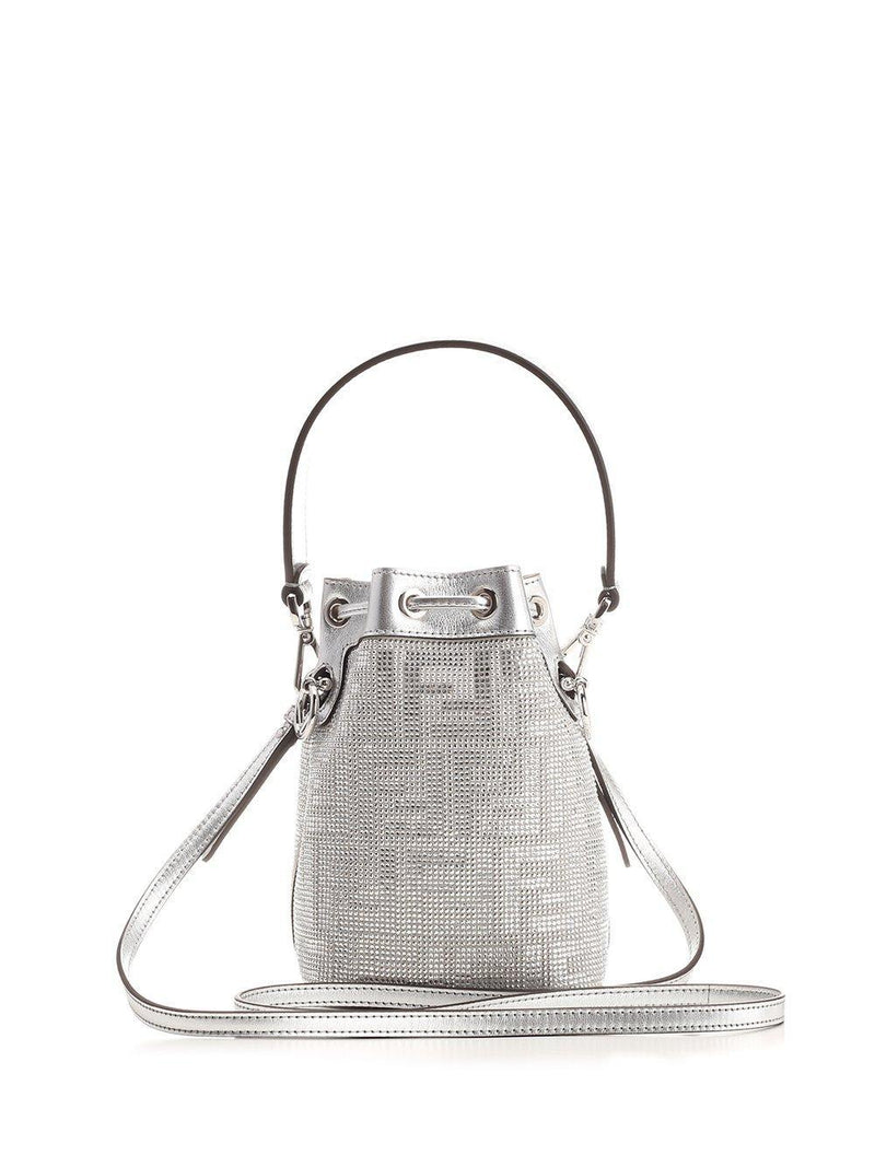 Fendi Mon Tresor Sequin-embellished Bucket Bag - Women - Piano Luigi