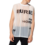 Burberry Horseferry Print Mesh Tank Top - Men - Piano Luigi