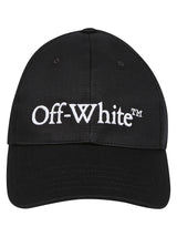 Off-White Bookish Dril Baseball Cap - Men - Piano Luigi