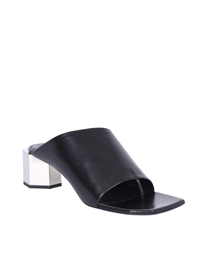 Off-White Black Sandals - Women - Piano Luigi