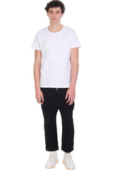 Balmain T-shirt In White Cotton - Men - Piano Luigi