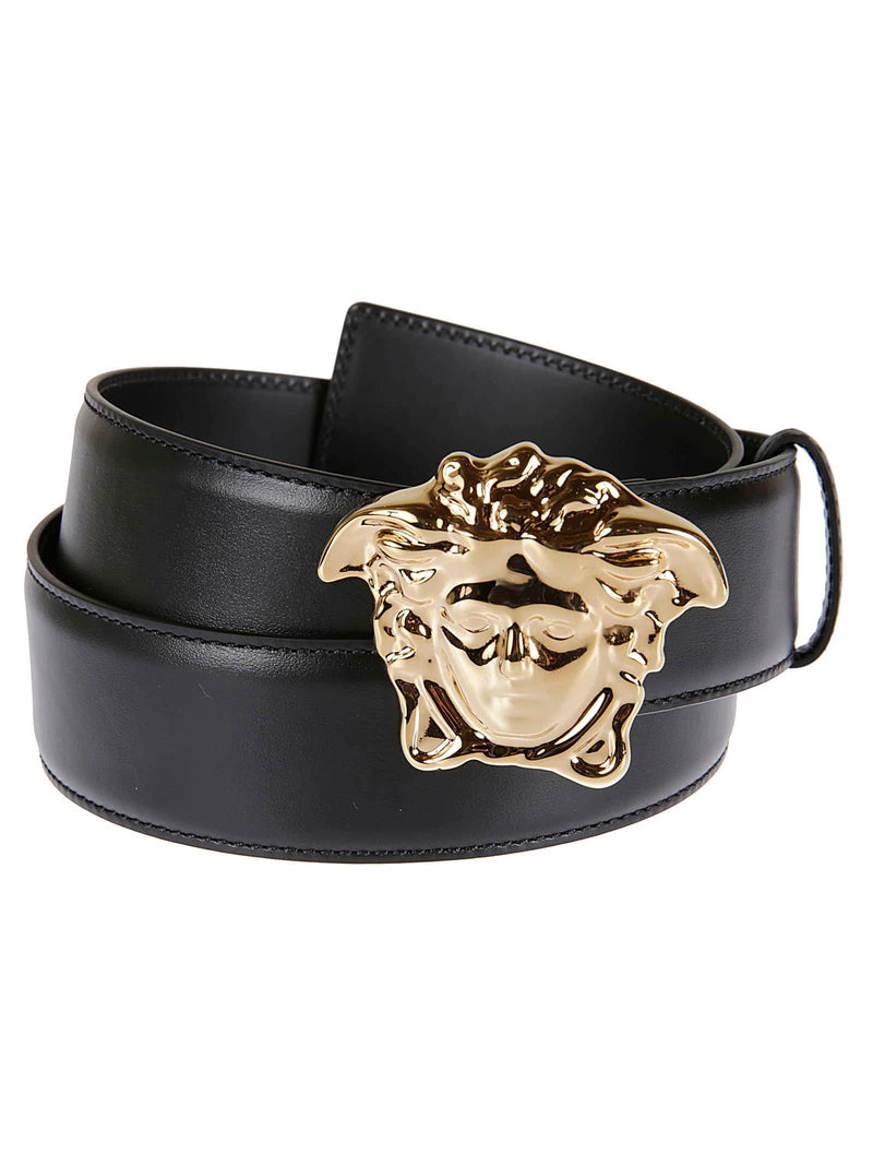 Versace Medusa Head Buckled Belt - Men - Piano Luigi