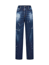 Dsquared2 San Diego Blue Cotton Jeans - Women - Piano Luigi