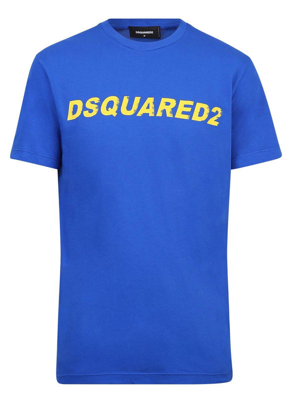 Dsquared2 Logo Printed Crewneck T-shirt - Men - Piano Luigi