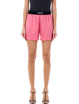 Tom Ford Stretch Silk Satin Boxer Shorts - Women - Piano Luigi