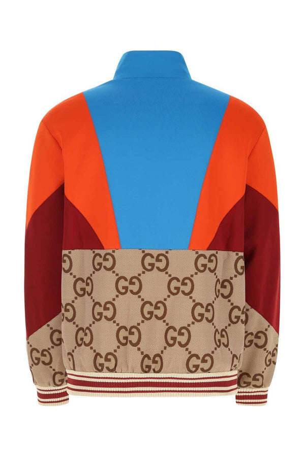 Gucci Color-block Zipped Long-sleeved Jacket - Men - Piano Luigi