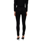 Saint Laurent Drawstring Fitted Trousers - Women - Piano Luigi