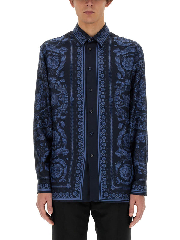 Versace Silk Shirt - Men - Piano Luigi