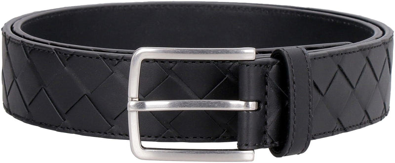 Bottega Veneta Leather Belt - Men - Piano Luigi