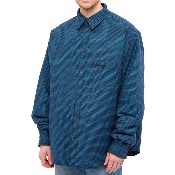 Balenciaga Oversized Padded Shirt - Men - Piano Luigi