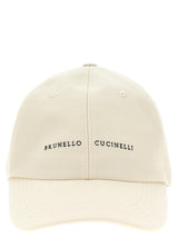 Brunello Cucinelli Logo Embroidery Cap - Men - Piano Luigi