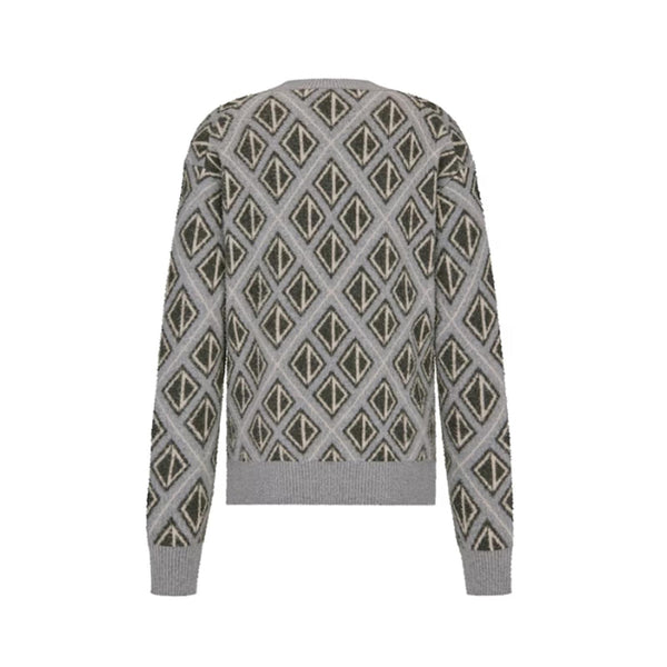 Dior Cd Diamond Motif Wool Sweater - Men - Piano Luigi