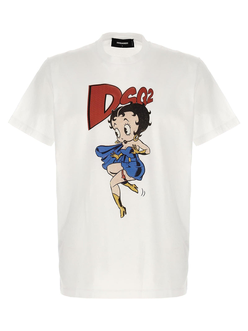 Dsquared2 betty Boop T-shirt - Men - Piano Luigi