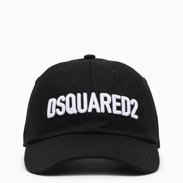 Dsquared2 Black Sports Hat With Logo - Women - Piano Luigi