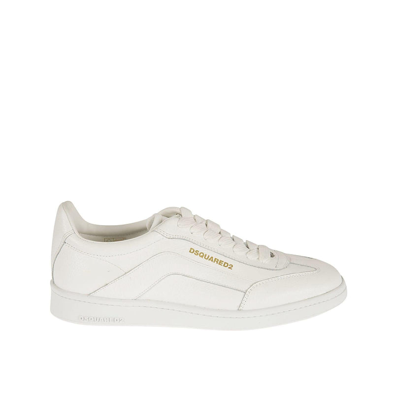 Dsquared2 Boxer Leather Sneakers - Men - Piano Luigi