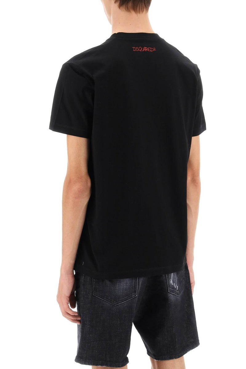 Dsquared2 Cool Fit Printed T-shirt - Men - Piano Luigi