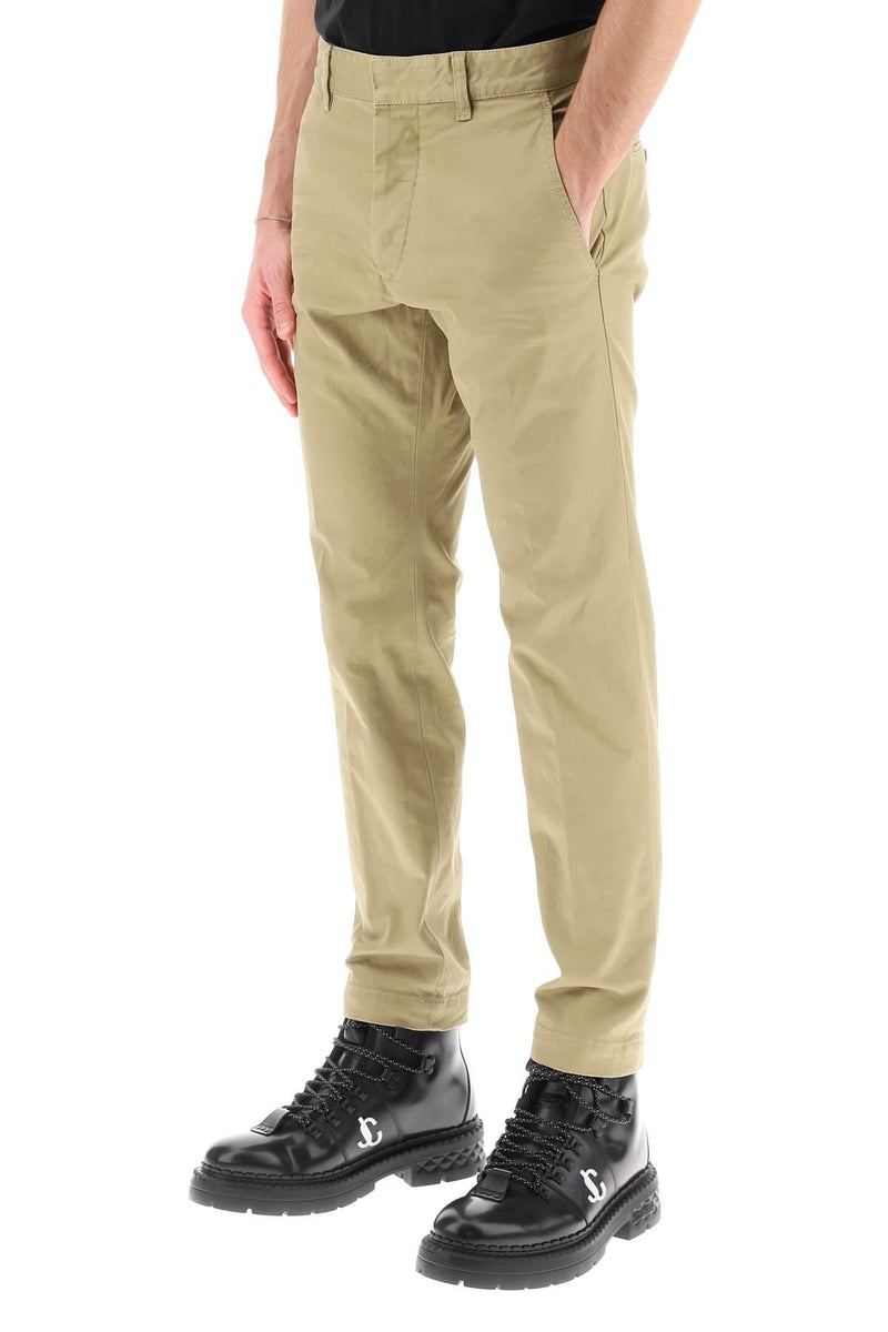 Dsquared2 Cool Guy Pants In Stretch Cotton - Men - Piano Luigi