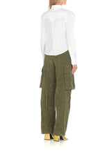 Dsquared2 Corduroy Cargo Trousers - Women - Piano Luigi