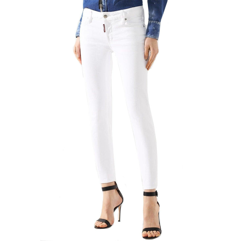 Dsquared2 Cotton Denim Jeans - Women - Piano Luigi