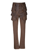 Dsquared2 Cowboy Utility Brown Trousers - Men - Piano Luigi