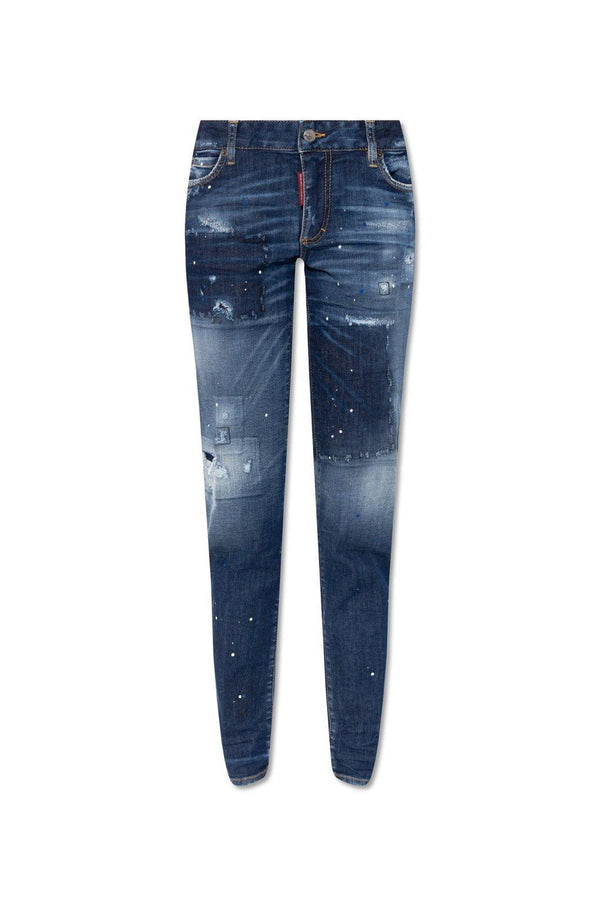 Dsquared2 Distressed Jeans - Women - Piano Luigi