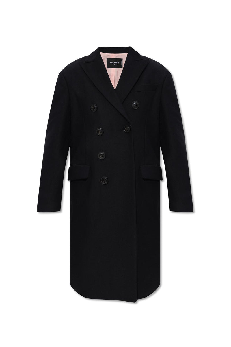 Dsquared2 Double-breasted Coat - Women - Piano Luigi