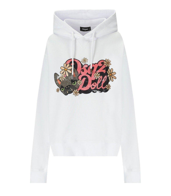 Dsquared2 Hilde Doll Cool Fit Hoodie - Women - Piano Luigi