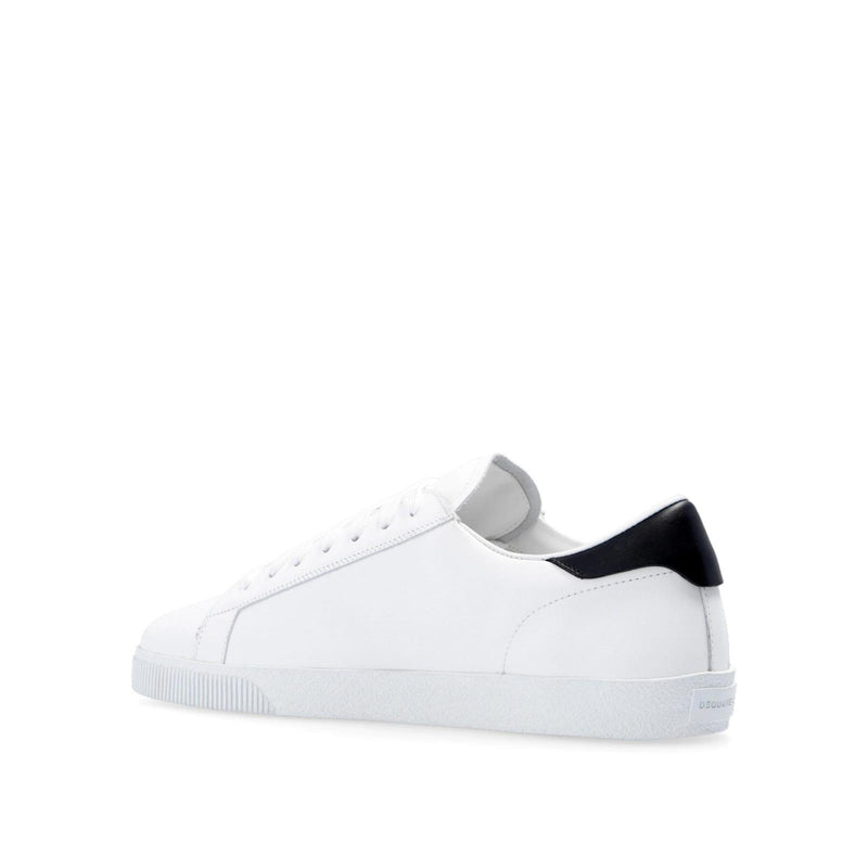 Dsquared2 Icon Cassetta Leather Sneakers - Men - Piano Luigi