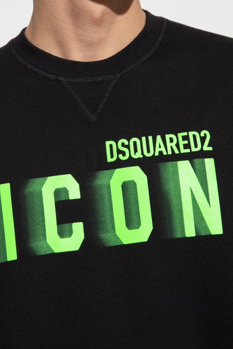 Dsquared2 Icon Printed Crewneck Sweatshirt - Men - Piano Luigi