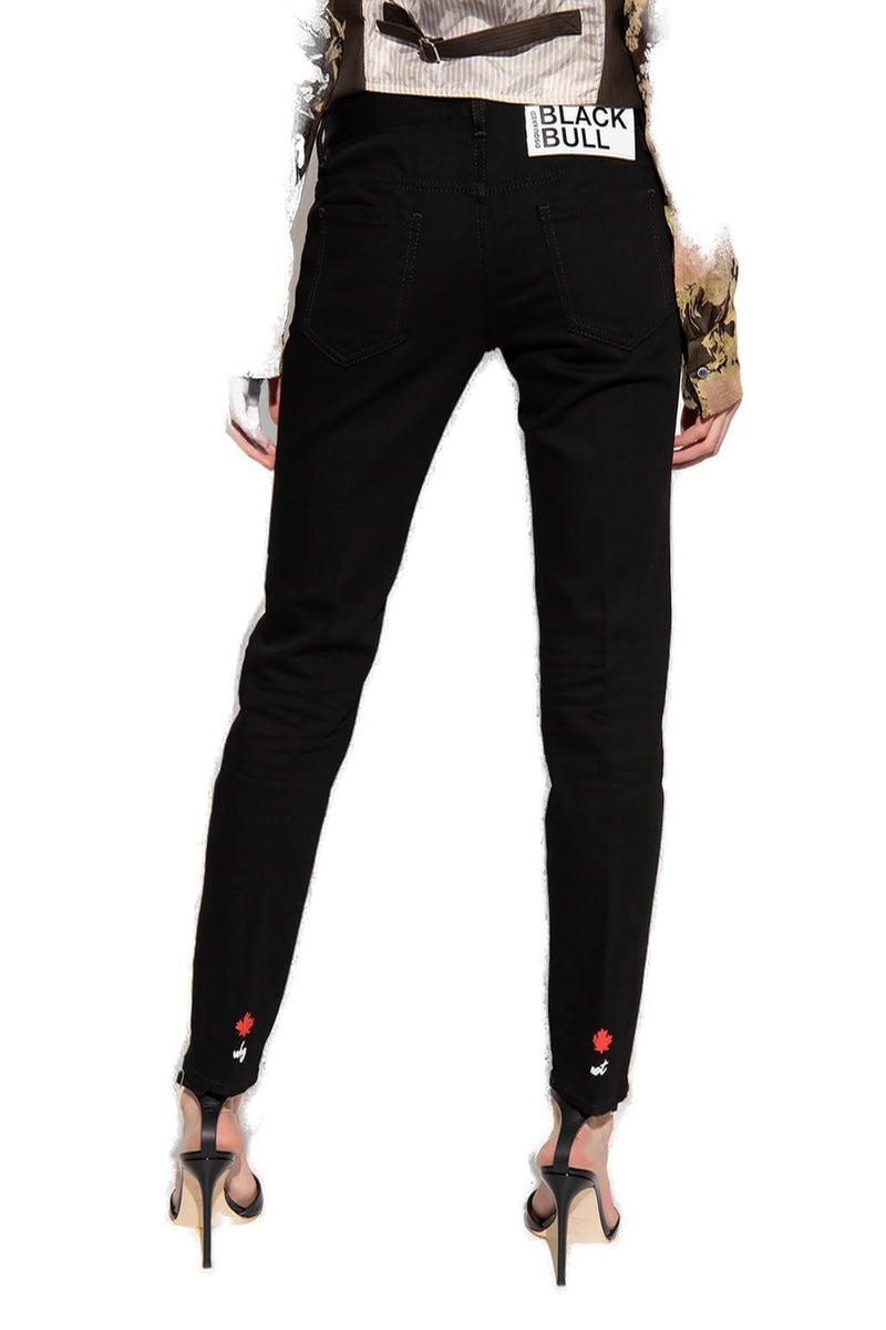 Dsquared2 Jennifer Tapered Jeans - Women - Piano Luigi