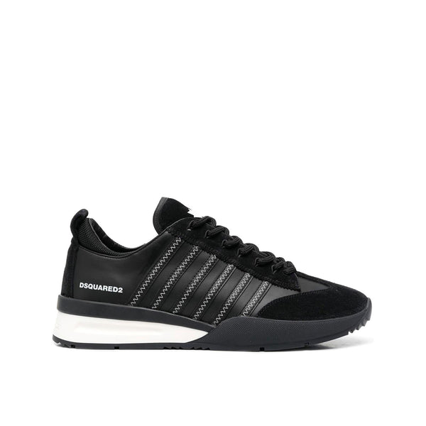 Dsquared2 Legend Leather Logo Sneakers - Men - Piano Luigi