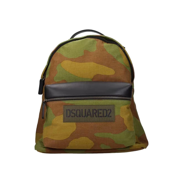 Dsquared2 Logo Fabric Backpack - Men - Piano Luigi