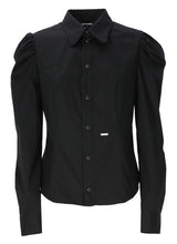 Dsquared2 Logo-plaque Button-up Shirt - Women - Piano Luigi