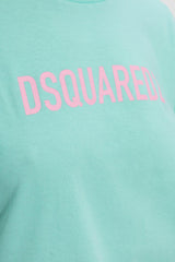 Dsquared2 Logo Printed Crewneck T-shirt - Women - Piano Luigi