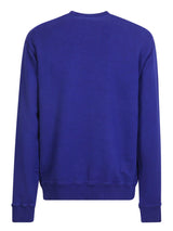 Dsquared2 Outline Cool Logo Blue Sweatshirt - Men - Piano Luigi