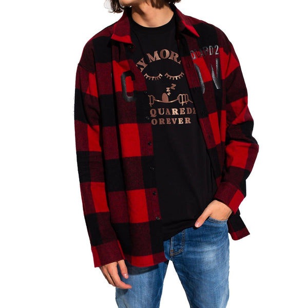 Dsquared2 Plaid Flannel Shirt - Men - Piano Luigi