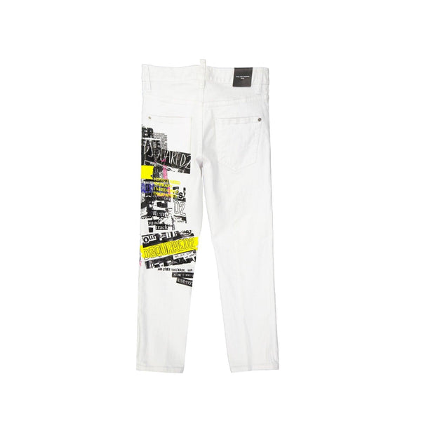 Dsquared2 Printed Denim Jeans - Women - Piano Luigi