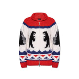 Dsquared2 Printed Wool Cardigan - Men - Piano Luigi