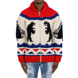 Dsquared2 Printed Wool Cardigan - Men - Piano Luigi