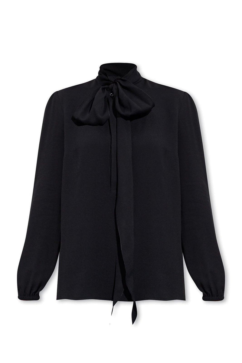 Dsquared2 Pussy-bow Detailed Long-sleeved Blouse - Women - Piano Luigi