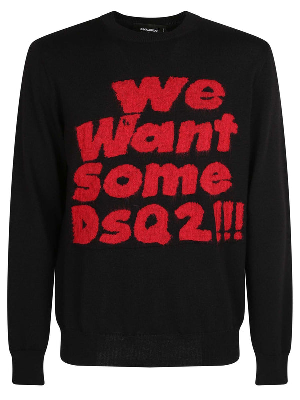 Dsquared2 Relaxed Fit Sweater - Men - Piano Luigi