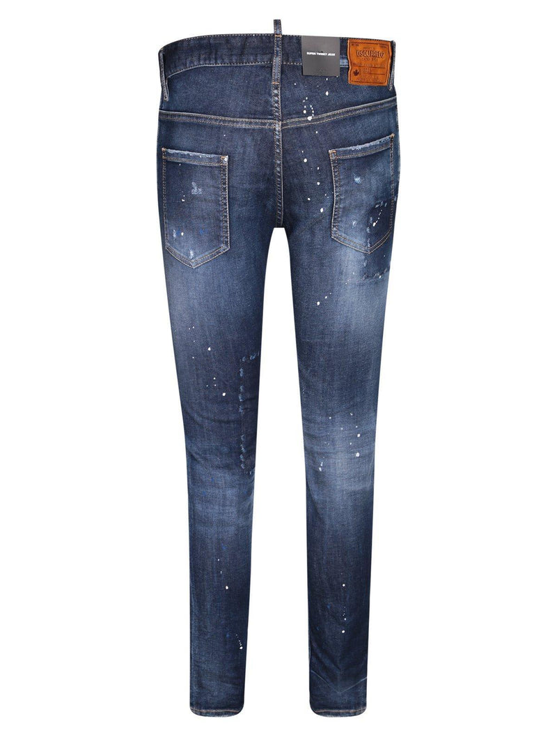 Dsquared2 Ripped Wash Super Twinky Jeans - Men - Piano Luigi