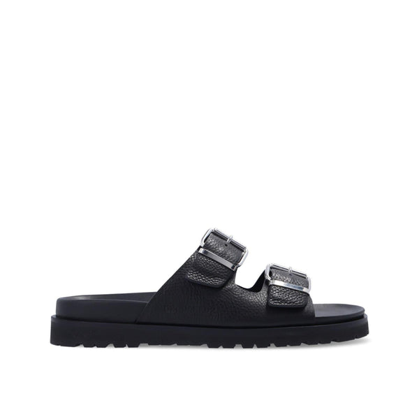 Dsquared2 Sonny Leather Slides - Men - Piano Luigi