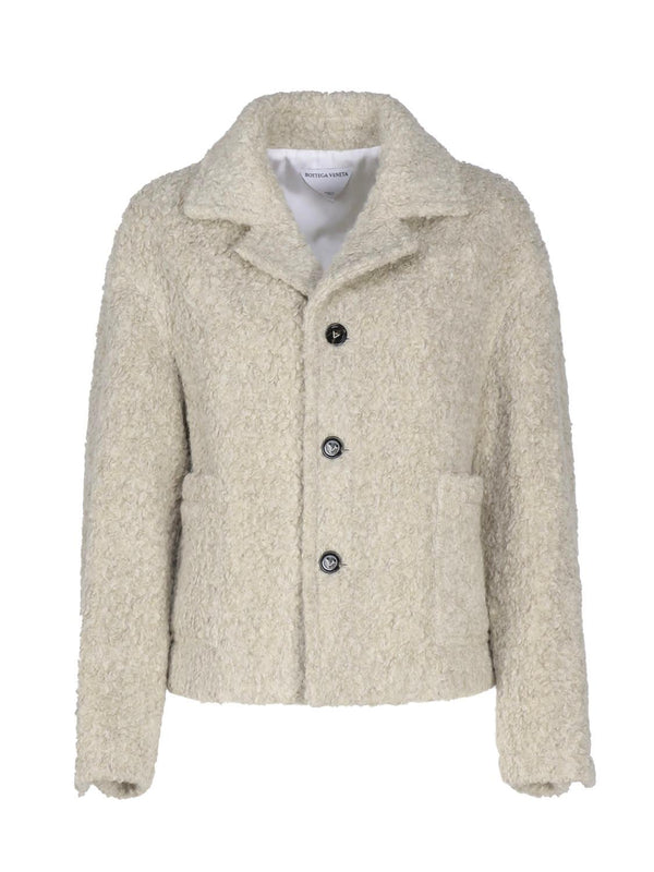 Bottega Veneta Cotton And Alpaca Jacket - Women - Piano Luigi