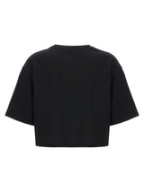 Balmain Logo Cropped T-shirt - Women - Piano Luigi