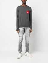 Dsquared2 Crew-neck Wool Sweater - Men - Piano Luigi