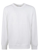 Burberry Logo Embroidered Rib Sweatshirt - Men - Piano Luigi