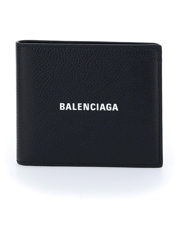 Balenciaga Cash Square Wallets With Logo - Men