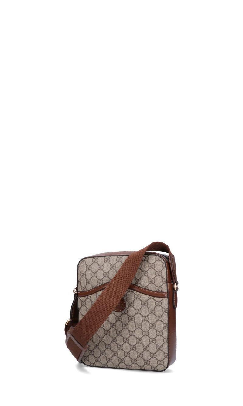 Gucci Logo Shoulder Bag - Men - Piano Luigi