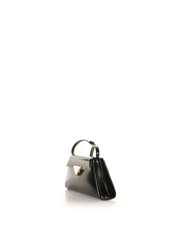 Prada Medium Handbag In Brushed Leather - Women - Piano Luigi
